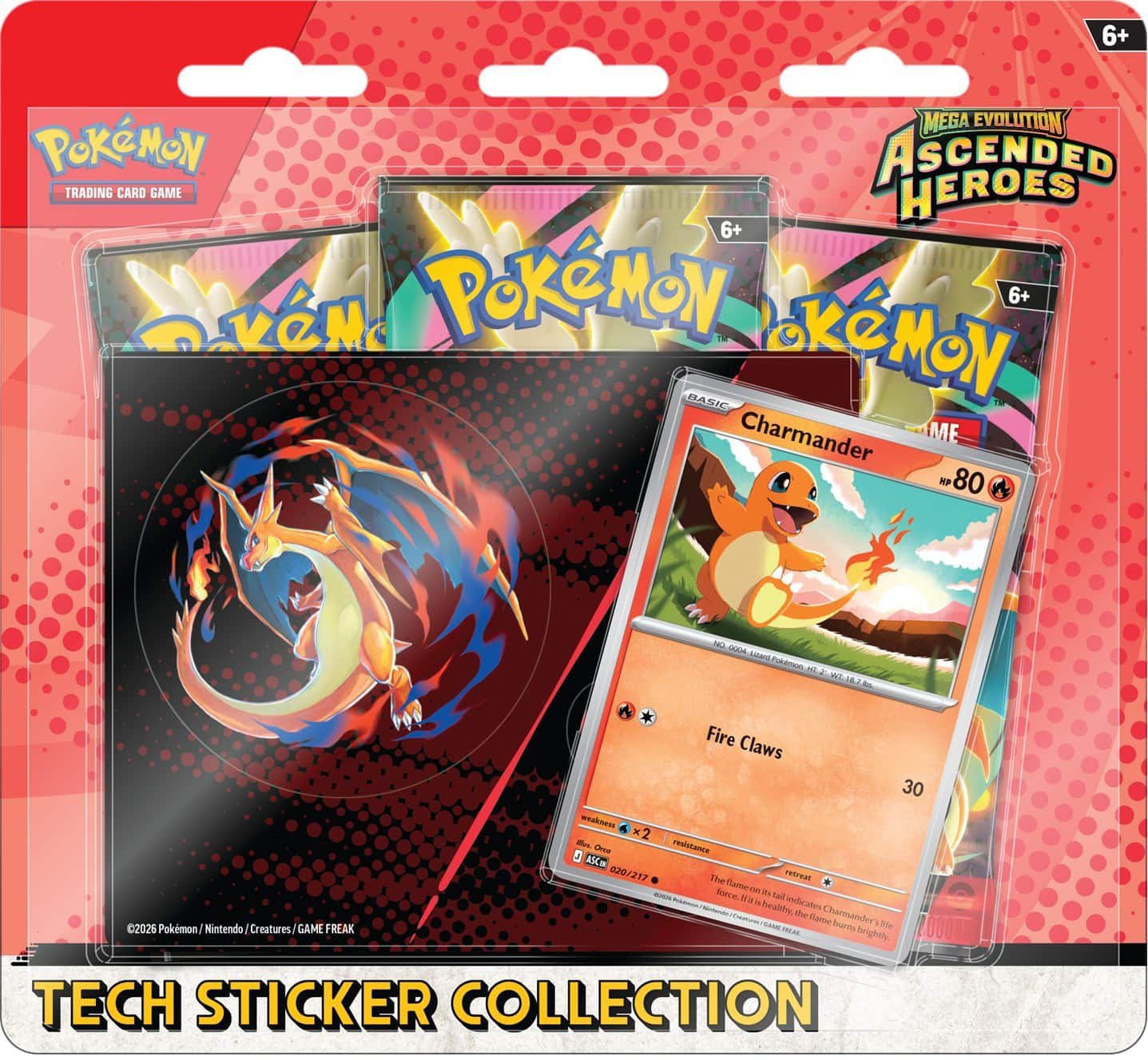 Ascended Heroes - Blister Tech Sticker 3 Packs (RESERVA) - Hits StoreAscended Heroes - Blister Tech Sticker 3 Packs (RESERVA)