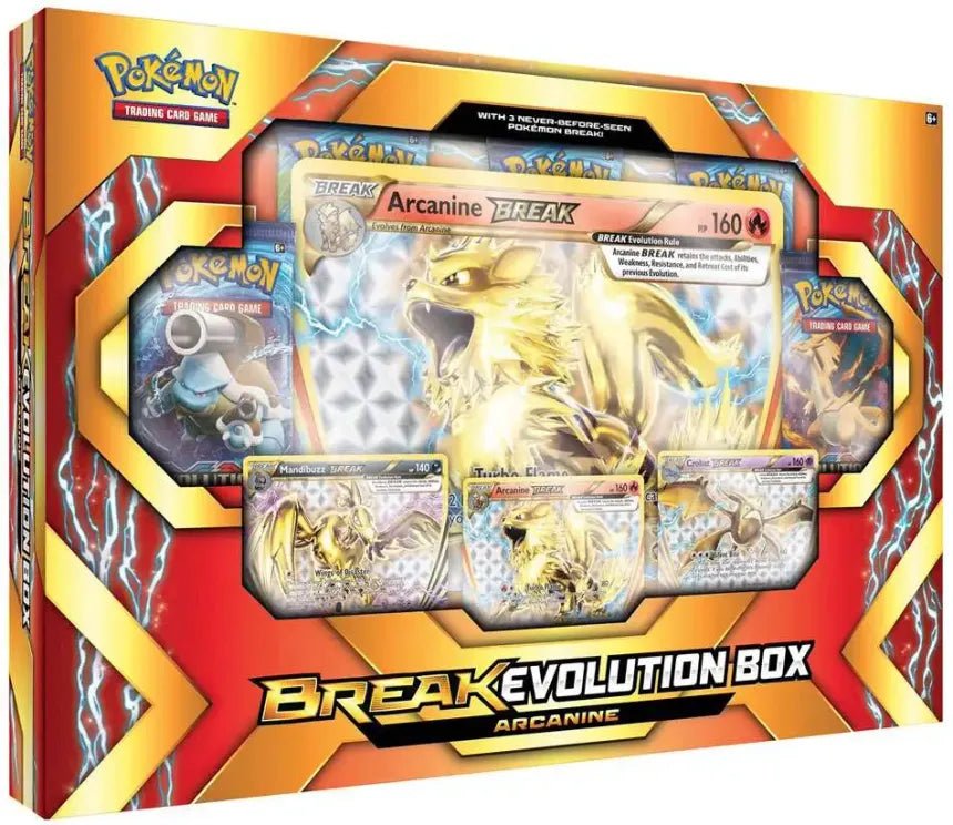 Break Evolution Arcanine Box - Hits StoreBreak Evolution Arcanine BoxHits Store