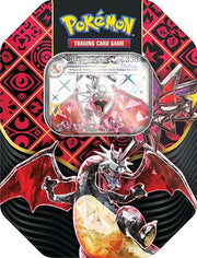 Paldean Fates Tin: Charizard EX - Inglés - Hits StorePaldean Fates Tin: Charizard EX - InglésHits Store