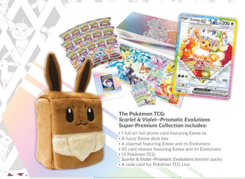 Prismatic Evolution Super Premium Collection - Inglés - Hits StorePrismatic Evolution Super Premium Collection - InglésHits Store