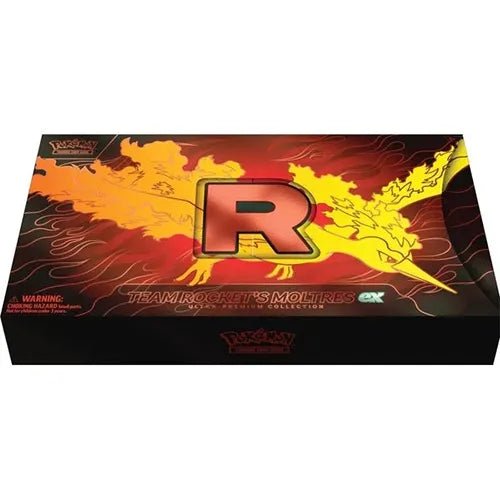 Ultra Premium Collection: Team Rocket's Moltres EX (RESERVA) ENG - Hits StoreUltra Premium Collection: Team Rocket's Moltres EX (RESERVA) ENGHits Store