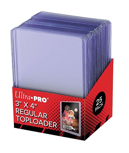 Ultra Pro - Toploader Clear Regular 25 ud - Hits StoreUltra Pro - Toploader Clear Regular 25 udHits Store